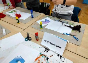 Powiększ zdjęcie: lekcja kleksografii