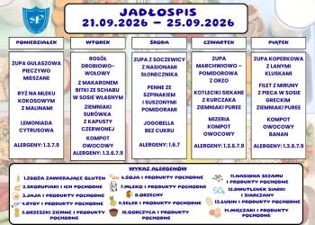 Powiększ zdjęcie: jadłospis